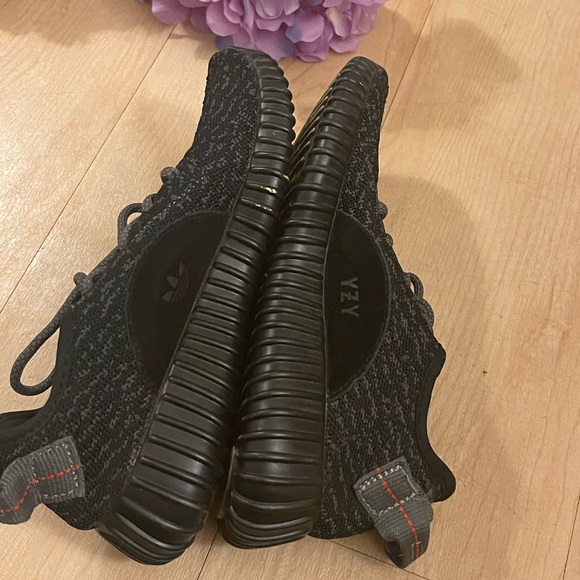 Adidas Yeezy Boost 350 Pirate Black 2016 release Men’s size 5 Good Condition - Picture 3 of 9
